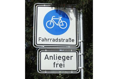 Anlieger frei-Schild