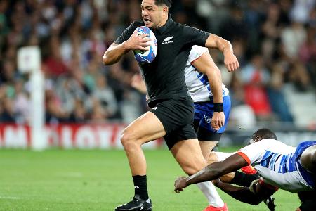 Frustbewältigung: Erster Sieg für Neuseeland bei Rugby-WM