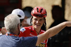 Kuss vor Vuelta-Sieg - Poels gewinnt vorletzte Etappe