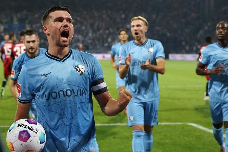 Frankfurt gibt Auswärtssieg in Bochum aus der Hand