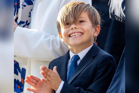 Thronjubiläum in Schweden: Prinz Oscar ist der Star der Show