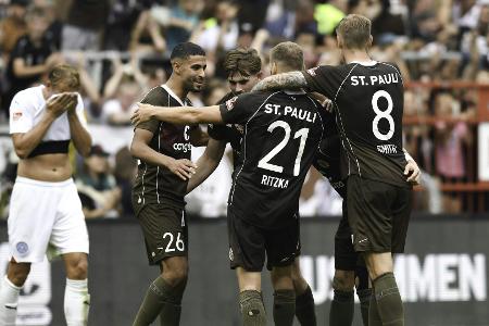 Pauli-Traumtore: Kiel verpasst Sprung an Spitze