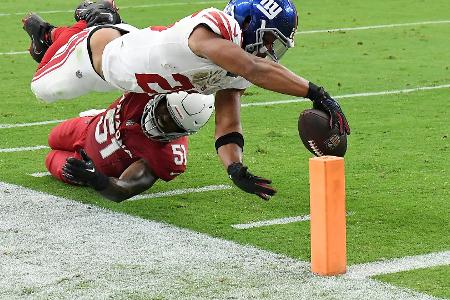 NFL: Giants legen beeindruckendes Comeback hin