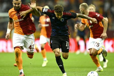 Galatasaray kommt gegen Kopenhagen nach 0:2 zurück