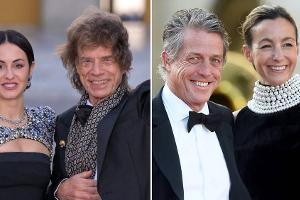 Darum kamen Mick Jagger und Hugh Grant zum royalen Staatsbankett