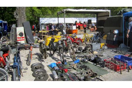 Oldtimer-Szene - Zweiräder