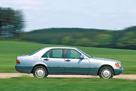 Mercedes S-Klasse W140, Seitenansicht