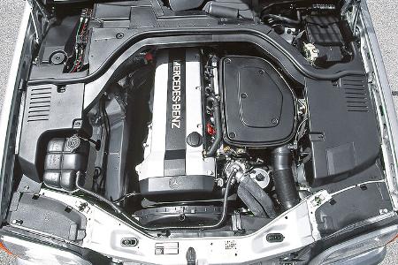 Mercedes S-Klasse W140, Motor