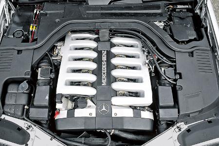 Mercedes S-Klasse W140, Motor