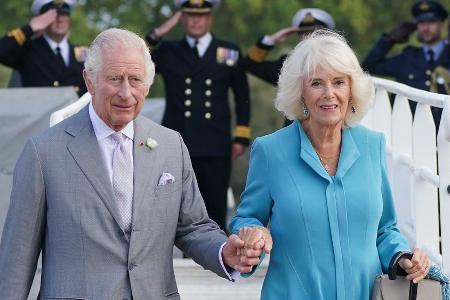 König Charles und Königin Camilla: Unter Jubel in Bordeaux empfangen