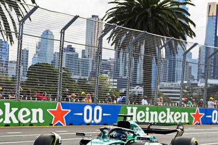 17. Platz: Lance Stroll (Aston Martin) - 1:31.181
