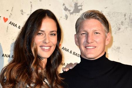 Bastian Schweinsteiger und Ana Ivanović strahlen um die Wette