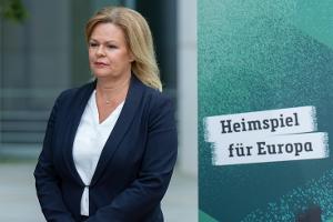 "Vorfreude riesengroß": Faeser startet Tour durch EM-Städte