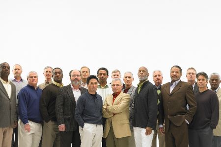 Männergruppe für Studie