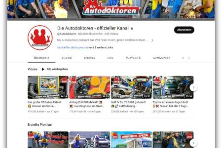 Youtube Kanäle Gebrauchtwagen