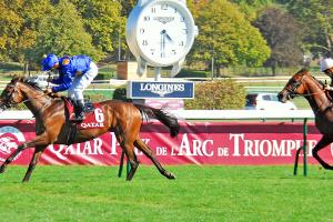 Derbysieger Fantastic Moon startet beim Arc de Triomphe