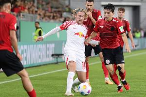 Trotz Zittersieg: RB mit "sehr gutem Gefühl" gegen Bayern