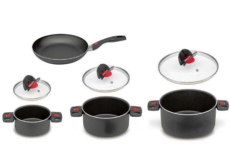 Ballarini Click & Cook-Set + Pfanne