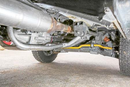 Iglhaut bringt ein Sperrbares Mittendifferenzial mit Unterfahrschutz serienmäßig.