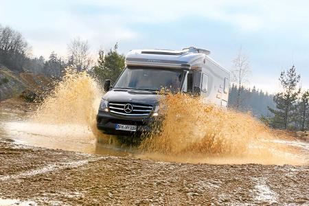 Mit dem Allrad-ML-T ist kein Hinderniss zu groß.