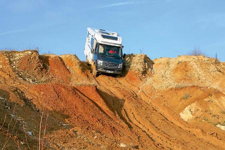 Beim Ausloten der Offroadeigenschaften ist Erfahrung, Können und ein bisschen Mut gefragt.