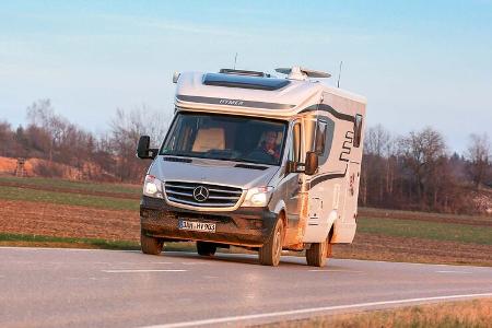 Fürs Gelände fehlt dem ML-T mit Heckantrieb Bodenfreiheit.