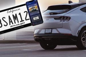 Reviver Digitale Kennzeichen Nummernschild USA