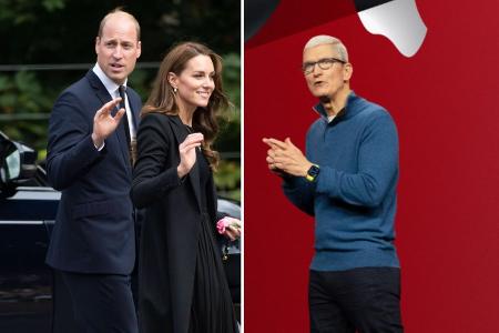 Apple-Chef Tim Cook zu Gast bei Prinz William und Prinzessin Kate