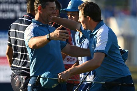 Fünf Punkte Vorsprung: Europas Golfer führen beim Ryder Cup