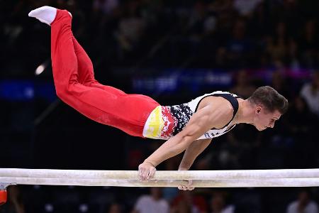 Deutsche Riege auf Rang sechs - Dausers Form am Barren hält