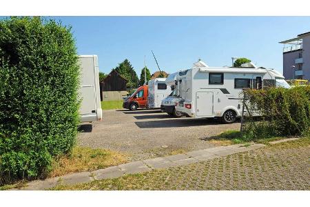 Schweizer Bodenseeregion - Stellplatz Schützengraben (P4)