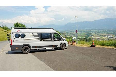 Schweizer Bodenseeregion - Stellplatz am Haus Ziel