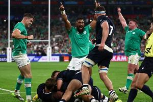 Rugby-WM: Irland ohne Probleme ins Viertelfinale