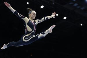Kunstturn-WM: Schäfer-Betz am Schwebebalken Achte