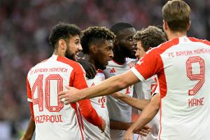 Pflicht erfüllt: Bayern bleibt auf Tuchfühlung