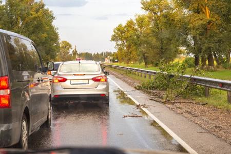 Vorsicht bei starkem Wind