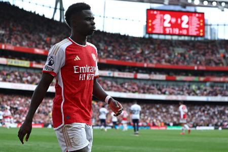 Saka fehlt England gegen Australien und Italien