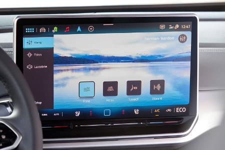 VW ID.4 ID.5 Modellpflege (2023) 12,9-Zoll-Infotainment-Bildschirm