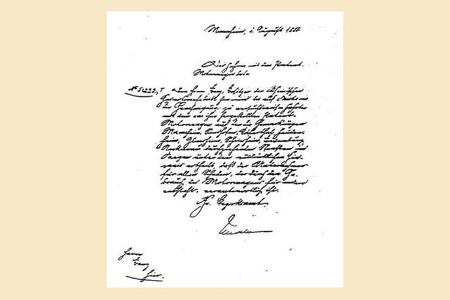 Erster Führerschein für Carl Benz