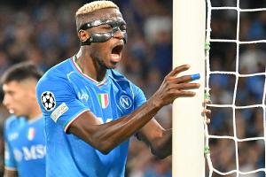 Osimhen erleidet Oberschenkelverletzung