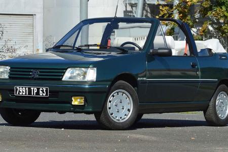 Peugeot 205 Cabriolet Roland Garros (1990) 3050 km