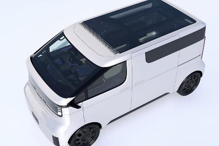 Toyota Kayoibako Elektro-Van Konzeptstudie Concept Car