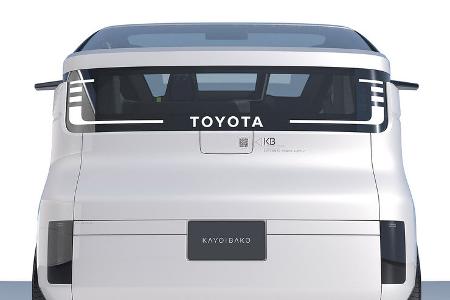 Toyota Kayoibako Elektro-Van Konzeptstudie Concept Car