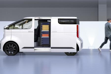 Toyota Kayoibako Elektro-Van Konzeptstudie Concept Car