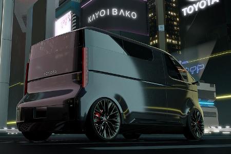 Toyota Kayoibako Elektro-Van Konzeptstudie Concept Car