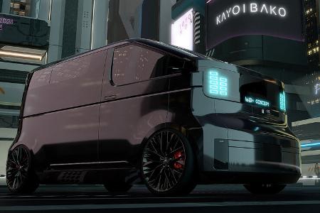 Toyota Kayoibako Elektro-Van Konzeptstudie Concept Car