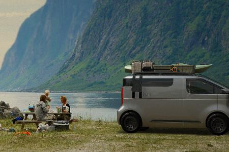 Toyota Kayoibako Elektro-Van Konzeptstudie Concept Car