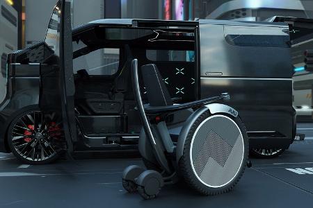 Toyota Kayoibako Elektro-Van Konzeptstudie Concept Car