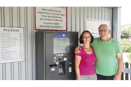 Stellplatz im Hafen am Speicher
