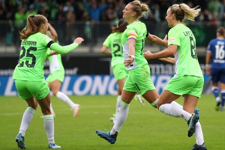 Frauen-Bundesliga: Popp rettet Wolfsburg die Tabellenführung